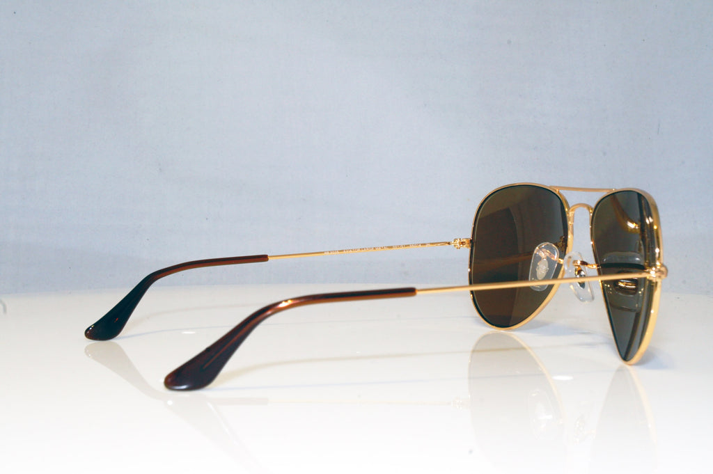 RAY-BAN Mens Unisex Designer Sunglasses Gold Aviator RB 3025 001/51 15110