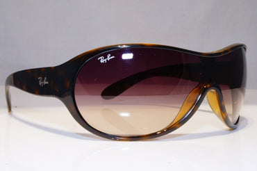 RAY-BAN Mens Womens Unisex Designer Sunglasses Brown Shield RB 4081 710/13 21864