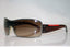 PRADA Mens Designer Sunglasses Brown Shield SPS 52E 5AV-6S1 14817